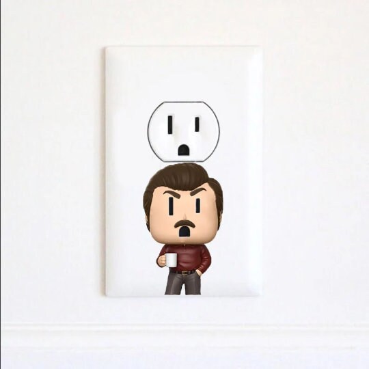Parks and Recreation - Ron Swanson - Parks and Rec stickers - Parks and Recreation - The Office TV Show Gifts - dungeons and dragons gifts