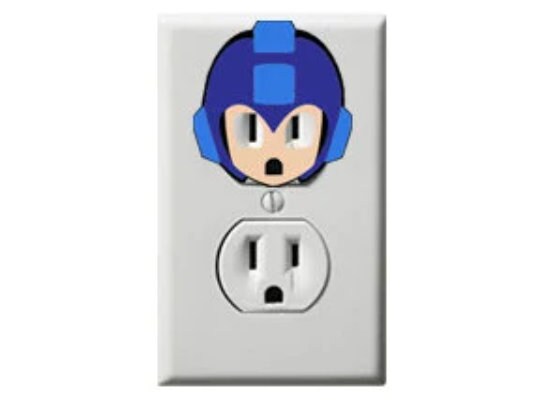 Mega Man - Stickers - Valentines gift for himGifts - Zelda - Wall Art - Mega Man Stickers - Video Game Stickers