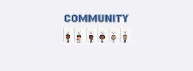 Community - Community Show - Jeff Winger - Annie Edison - Troy Barnes - Abed Nadir - Shirley Bennett - Senor Ben Chang