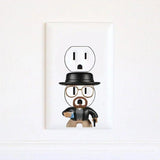 Heisenberg - Breaking Bad - Electric Outlet Wall Art Sticker