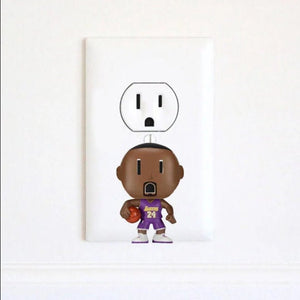 Kobe Bryant - Stickers - Valentines gift for him- Vinyl Stickers - Basketball Stickers - Kobe Bryant Shirt - Lakers - Wall Art