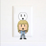 Def Leppard - Joe Elliott - Rick Savage - Rick Allen - Vivian Campbell - Phil Collen - Electric Outlet Wall Art Sticker